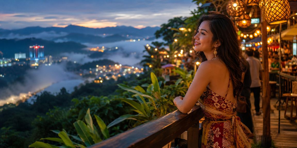 Pengguna Malaysia menikmati permainan digital di Genting Highlands menggunakan peranti mudah alih